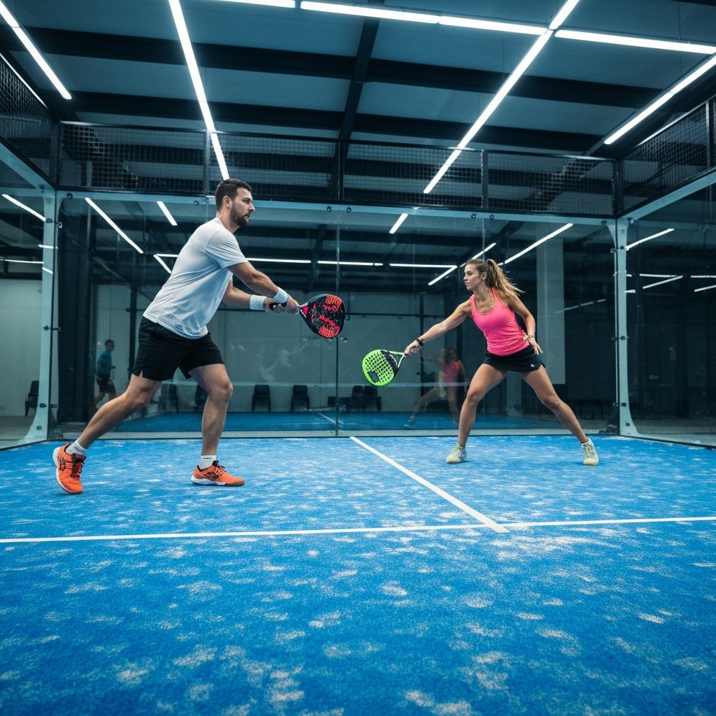 Игроки в падел